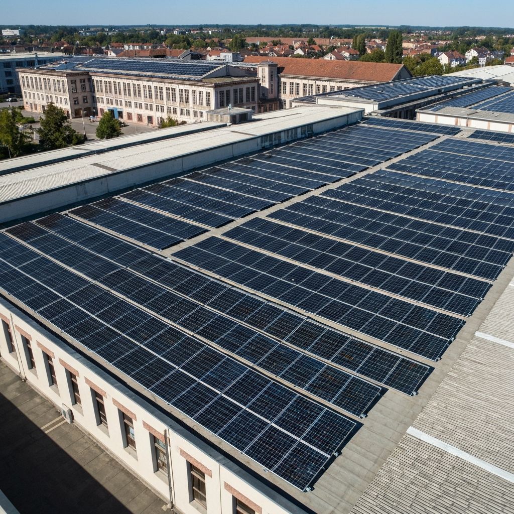 某纺织企业屋顶光伏项目